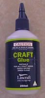 Craft glue bottle
