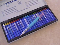 Wax crayons